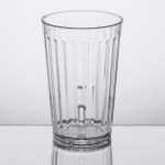 GET 8816-1-CL Spektrum 16 oz. Clear Customizable SAN Plastic Tumbler - 72/Case
