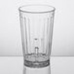GET 8816-1-CL Spektrum 16 oz. Clear Customizable SAN Plastic Tumbler - 72/Case