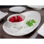 Elite Global Solutions D4238R-CC Macchiato 14 oz. Chocolate Chip Round Melamine Bowl - 6/Case