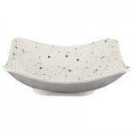 Elite Global Solutions D4238R-CC Macchiato 14 oz. Chocolate Chip Round Melamine Bowl - 6/Case