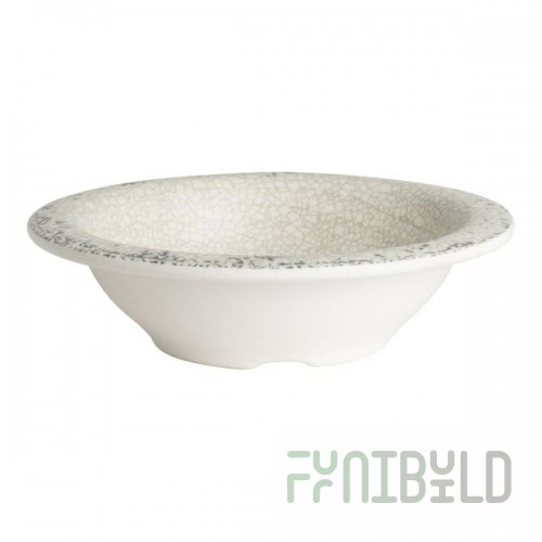 Creations Pompeii from Steelite International 3 oz. Stone Melamine Round Bowl - 12/Case