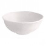 Acopa Cavern 48 oz. White Round Melamine Bowl - 12/Case Acopa Cavern 48 oz. White Round Melamine Bowl - 12/Case