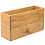 Cal-Mil 166-11-99 Madera Rustic Pine Rectangle Plate Riser - 20 1/2