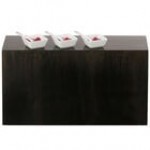 Cal-Mil 166-11-99 Madera Rustic Pine Rectangle Plate Riser - 20 1/2
