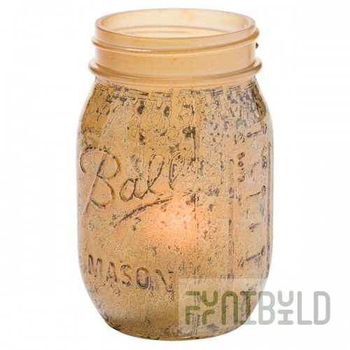 Hollowick 1600AG Firefly Antique Gold Jar