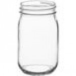 Acopa 16 oz. Mason Candle Holder - 12/Case