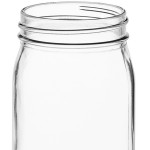 Acopa 16 oz. Mason Candle Holder - 12/Case