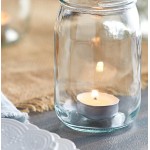 Acopa 16 oz. Mason Candle Holder - 12/Case