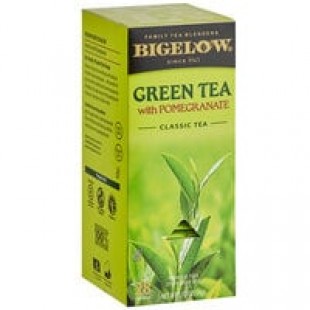 Steep By Bigelow Organic Green Tea with Pomegranate Tea Bags - 20/Box Steep By Bigelow Organic Green Tea with Pomegranate Tea Bags - 20/Box