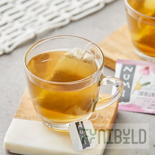 Numi Organic Immune Boost Herbal Tea Bags - 96/Case