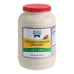 AAK Select Recipe Creamy Italian Dressing 1 Gallon Container AAK Select Recipe Creamy Italian Dressing 1 Gallon Container