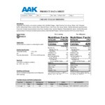 AAK Select Recipe Creamy Italian Dressing 1 Gallon Container AAK Select Recipe Creamy Italian Dressing 1 Gallon Container