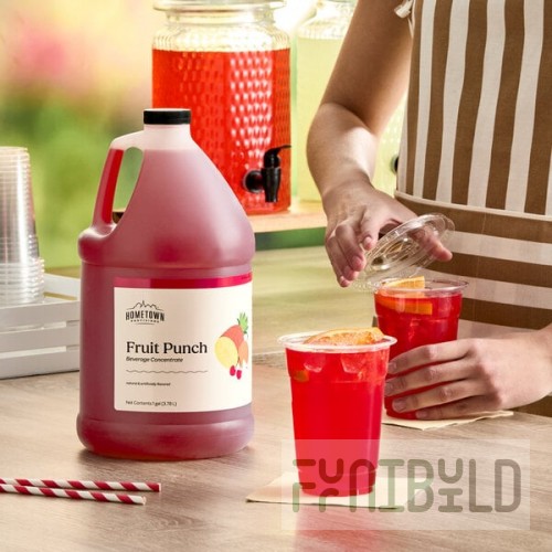 Hometown Provisions Fruit Punch Beverage 5:1 Concentrate 1 Gallon