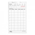 Choice 1 Part Tan and White Guest Check with Beverage Lines and Bottom Guest Receipt - 2,000/Case