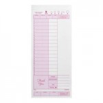 Choice 1 Part Tan and White Guest Check with Beverage Lines and Bottom Guest Receipt - 2,000/Case