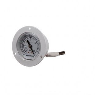 Hussmann 0443312 Thermometer-2 Dial White