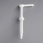 ServSense Single 2 Qt. Stainless Steel Condiment Dispenser - 1 Plastic Pump, 1 oz. Portions ServSense Single 2 Qt. Stainless Steel Condiment Dispenser - 1 Plastic Pump, 1 oz. Portions