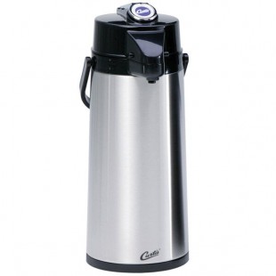 Curtis ThermoPro 2.2 Liter Glass Lined Airpot with Lever TLXA2201G000 Curtis ThermoPro 2.2 Liter Glass Lined Airpot with Lever TLXA2201G000