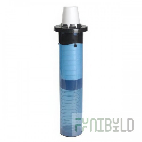 San Jamar C5250C18 Euro Sentry In-Counter 4 - 24 oz. Cup Dispenser - 18