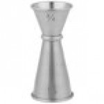 American Metalcraft JG3 0.75 oz. & 1.5 oz. Stainless Steel Japanese Style Jigger