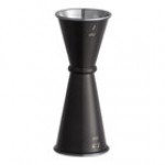 Acopa 1 oz. & 1.5 oz. Black Japanese Jigger Acopa 1 oz. & 1.5 oz. Black Japanese Jigger