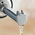 Acopa Stainless Steel Liquor Pourer with Flip Cap - 12/Pack