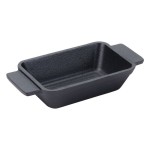 American Metalcraft CIPRT5336 9 oz. Pre-Seasoned Mini Cast Iron Rectangular Casserole Dish