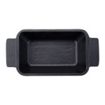 American Metalcraft CIPRT5336 9 oz. Pre-Seasoned Mini Cast Iron Rectangular Casserole Dish