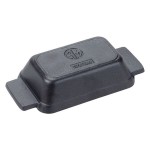 American Metalcraft CIPRT5336 9 oz. Pre-Seasoned Mini Cast Iron Rectangular Casserole Dish