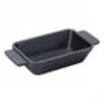 American Metalcraft CIPRT5336 9 oz. Pre-Seasoned Mini Cast Iron Rectangular Casserole Dish