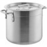 Choice 12 Qt. Standard Weight Aluminum Stock Pot with Cover Choice 12 Qt. Standard Weight Aluminum Stock Pot with Cover