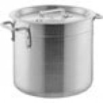 Choice 12 Qt. Standard Weight Aluminum Stock Pot with Cover Choice 12 Qt. Standard Weight Aluminum Stock Pot with Cover