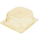 Vollrath 9062410 Super Pan® 1/6 Size Amber High Heat Plastic Food Pan - 2 1/2 Vollrath 9062410 Super Pan® 1/6 Size Amber High Heat Plastic Food Pan - 2 1/2