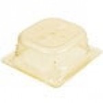 Vollrath 9062410 Super Pan® 1/6 Size Amber High Heat Plastic Food Pan - 2 1/2 Vollrath 9062410 Super Pan® 1/6 Size Amber High Heat Plastic Food Pan - 2 1/2
