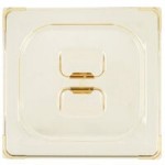 Vollrath 9062410 Super Pan® 1/6 Size Amber High Heat Plastic Food Pan - 2 1/2 Vollrath 9062410 Super Pan® 1/6 Size Amber High Heat Plastic Food Pan - 2 1/2