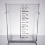 Rubbermaid® 18 Qt. Clear Square Polycarbonate Food Storage Container Rubbermaid® 18 Qt. Clear Square Polycarbonate Food Storage Container