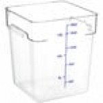 Rubbermaid® 18 Qt. Clear Square Polycarbonate Food Storage Container Rubbermaid® 18 Qt. Clear Square Polycarbonate Food Storage Container