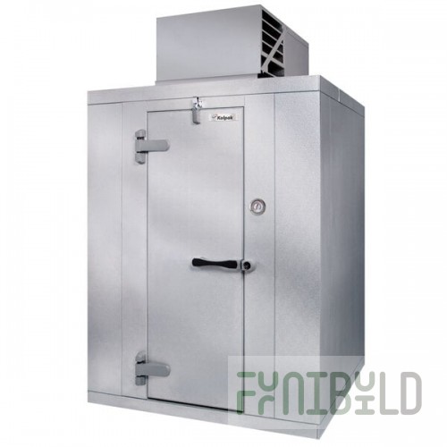 Kolpak P7-0612-FT Polar Pak 6' x 12' x 7' Indoor Walk-In Freezer with Top Mounted Refrigeration
