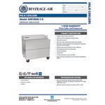 Beverage-Air SMF49HC-1-S 49