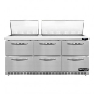 Continental Refrigerator SW72N30M-FB-D 72 Continental Refrigerator SW72N30M-FB-D 72
