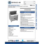 Beverage-Air SPED36HC-12M-2-CL Elite Series 36