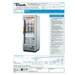True T-12FG-HC~FGD01 24 7/8 True T-12FG-HC~FGD01 24 7/8