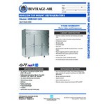 Beverage-Air HRS3HC-1HS Horizon Series 78
