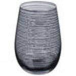 Stolzle Twister from Global Tableware Collective 16.5 oz. Smoky Gray Stemless Wine Glass / Tumbler - 6/Pack Stolzle Twister from Global Tableware Collective 16.5 oz. Smoky Gray Stemless Wine Glass / Tumbler - 6/Pack