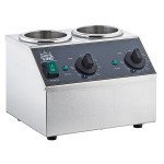 Carnival King Double 32 oz. Sauce / Topping Bottle Warmer - 400W, 120V