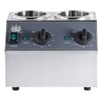 Carnival King Double 32 oz. Sauce / Topping Bottle Warmer - 400W, 120V