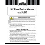 Benchmark USA 51018 Humidified Rotating Pizza / Pretzel Display Warmer with Pretzel Rack and 18 Benchmark USA 51018 Humidified Rotating Pizza / Pretzel Display Warmer with Pretzel Rack and 18