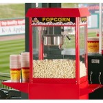 Carnival King Popcorn Popper Royalty Series Kit with 8 oz. Popper and Cart - 120V, 1350W Carnival King Popcorn Popper Royalty Series Kit with 8 oz. Popper and Cart - 120V, 1350W