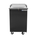 Beverage-Air BM23HC-B-28 Kegerator Beer Dispenser without Tap Tower - Black, (1) 1/2 Keg Capacity