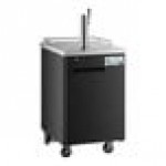 Beverage-Air BM23HC-B-28 Kegerator Beer Dispenser without Tap Tower - Black, (1) 1/2 Keg Capacity